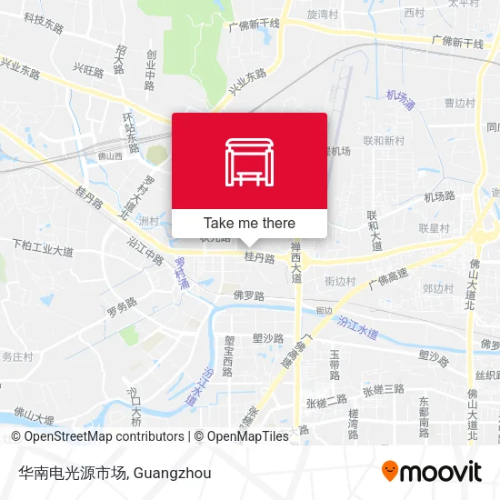华南电光源市场 map