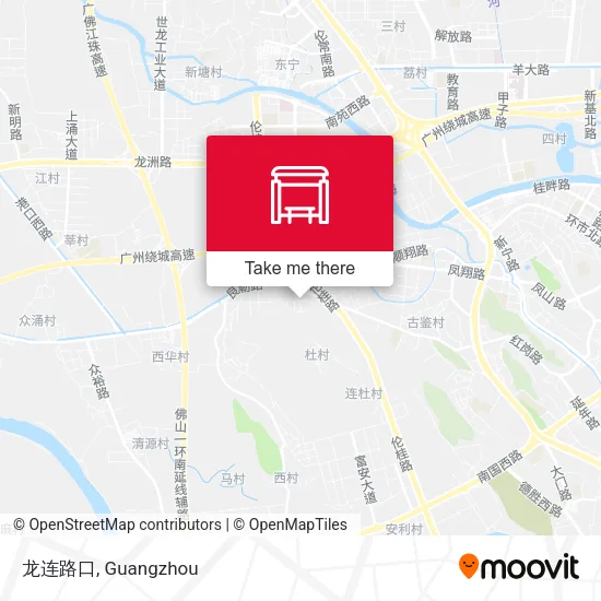 龙连路口 map