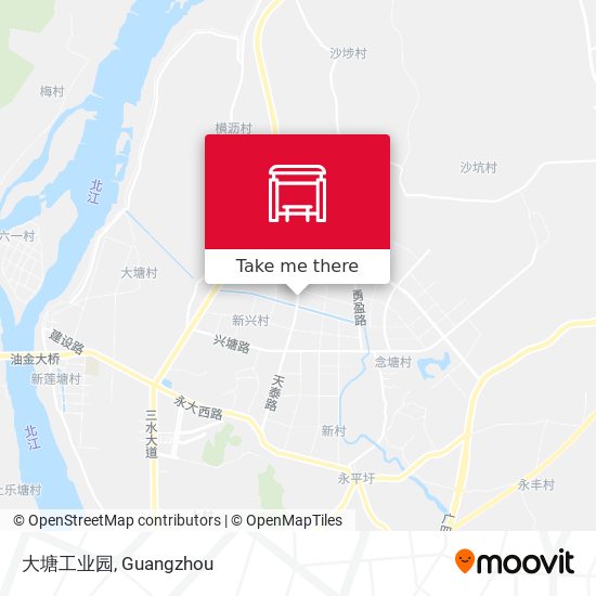 大塘工业园 map