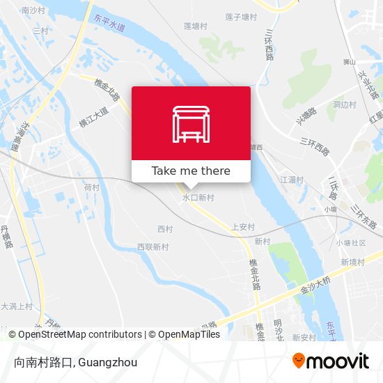 向南村路口 map