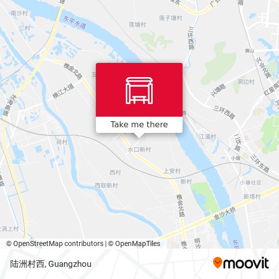 陆洲村西 map