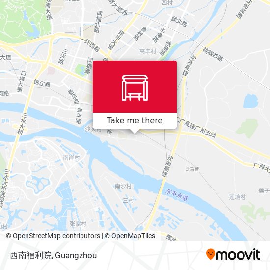 西南福利院 map
