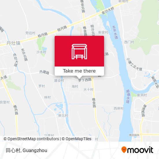 田心村 map