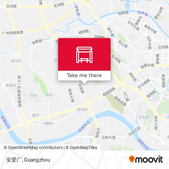 安爱厂 map
