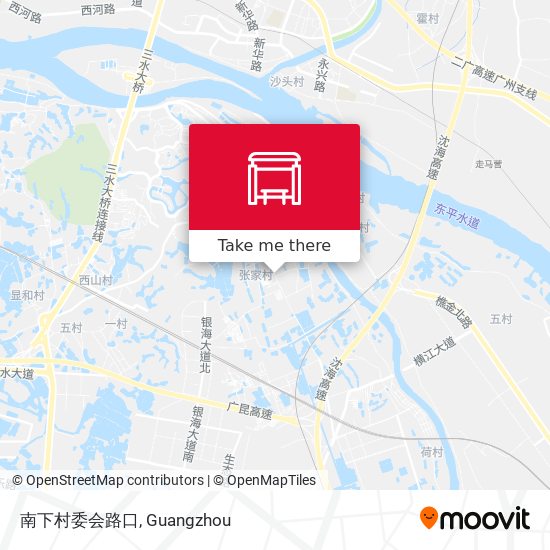 南下村委会路口 map