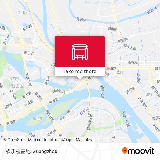 省质检基地 map