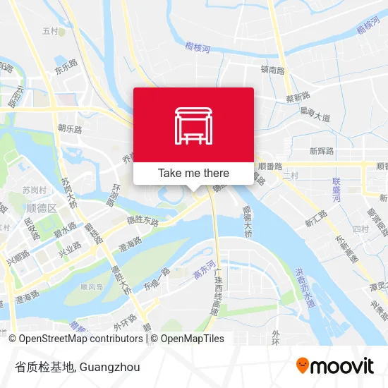 省质检基地 map