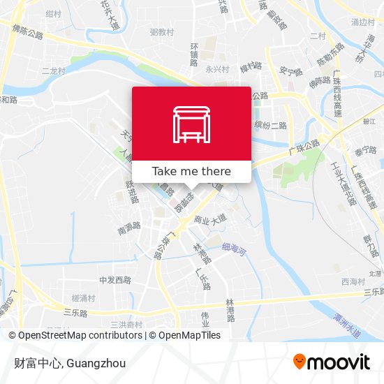 财富中心 map