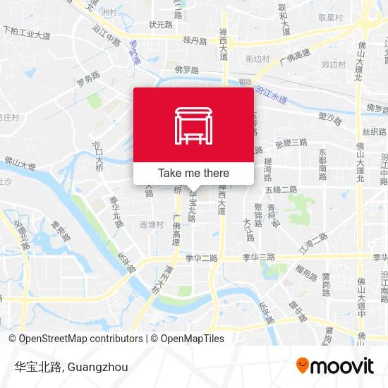 华宝北路 map