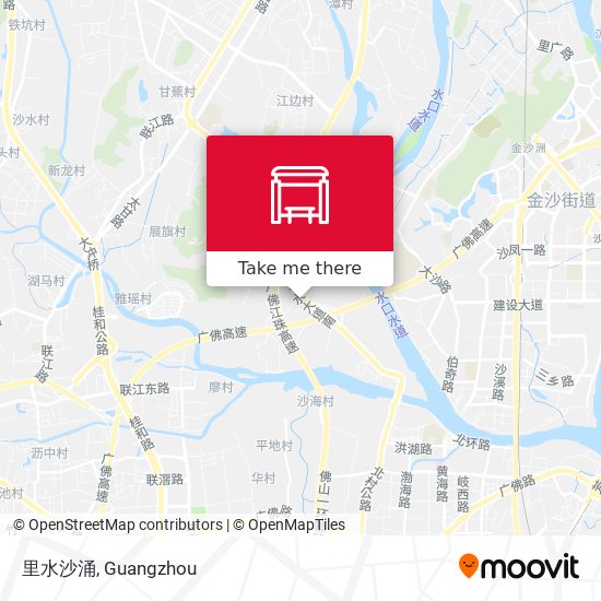 里水沙涌 map