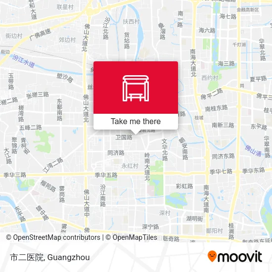 市二医院 map