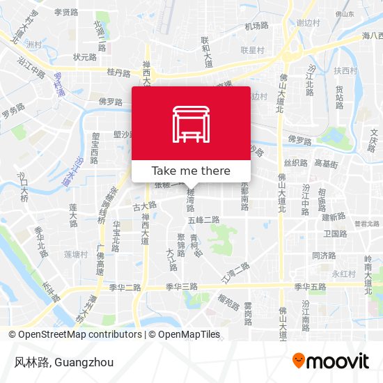 风林路 map