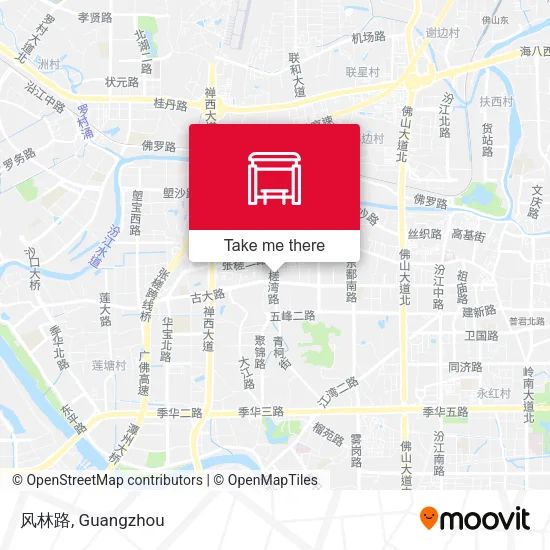 风林路 map
