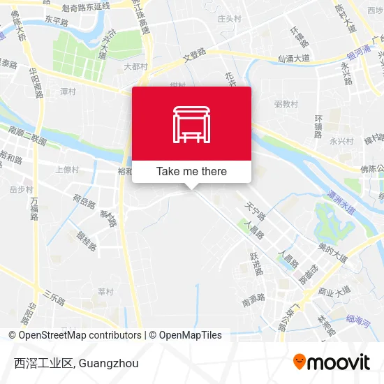 西滘工业区 map