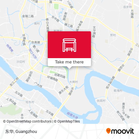 东华 map