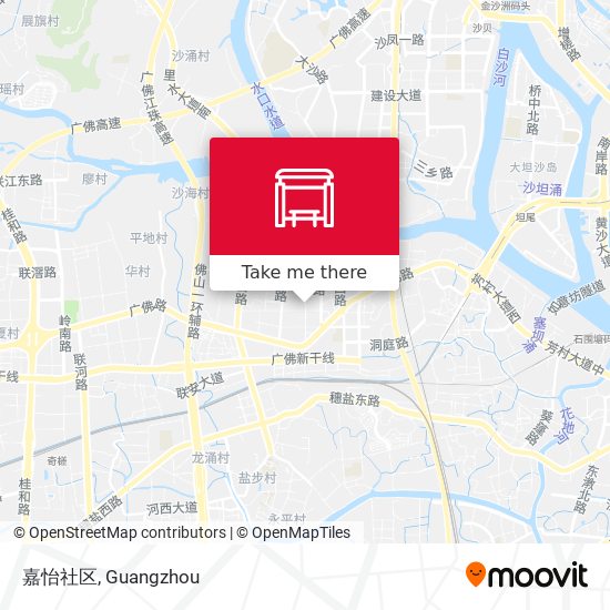 嘉怡社区 map