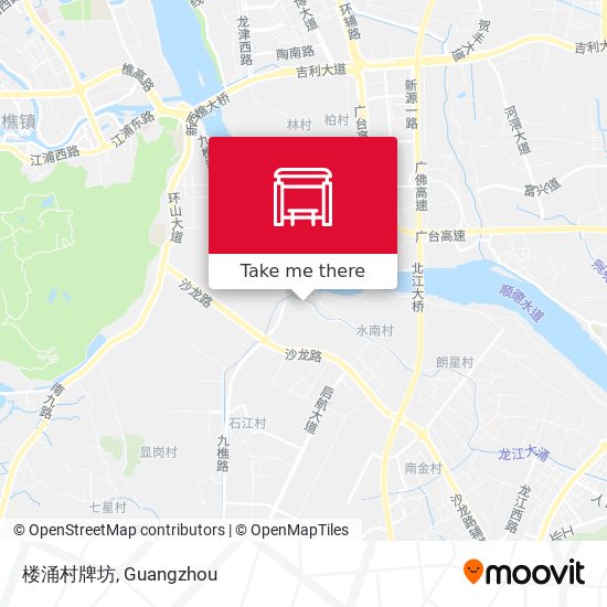 楼涌村牌坊 map