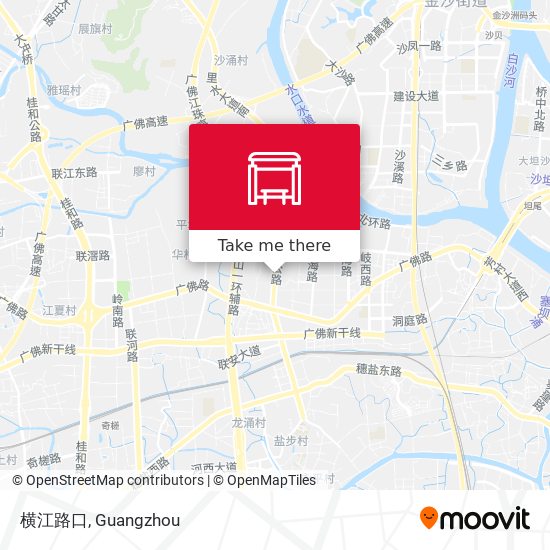 横江路口 map