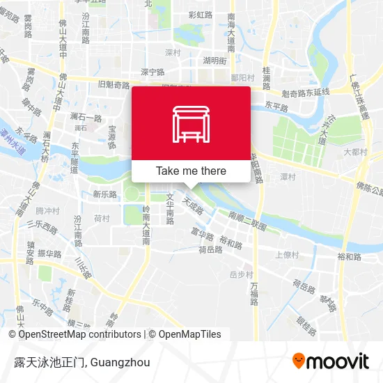 露天泳池正门 map