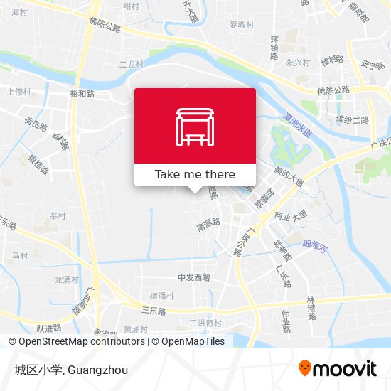城区小学 map