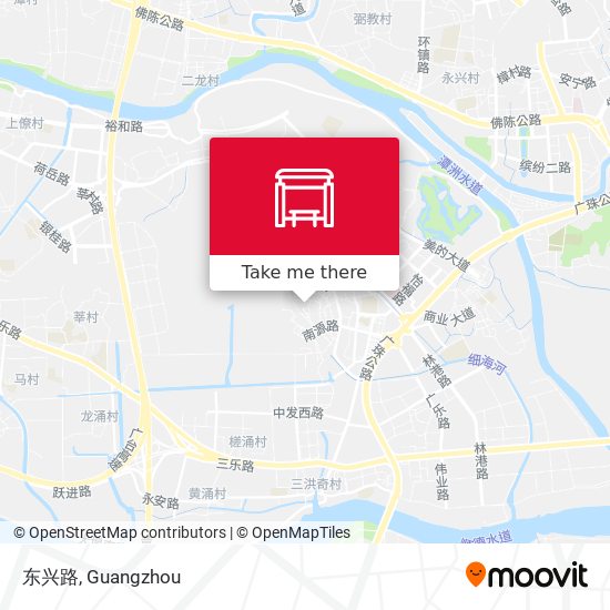 东兴路 map