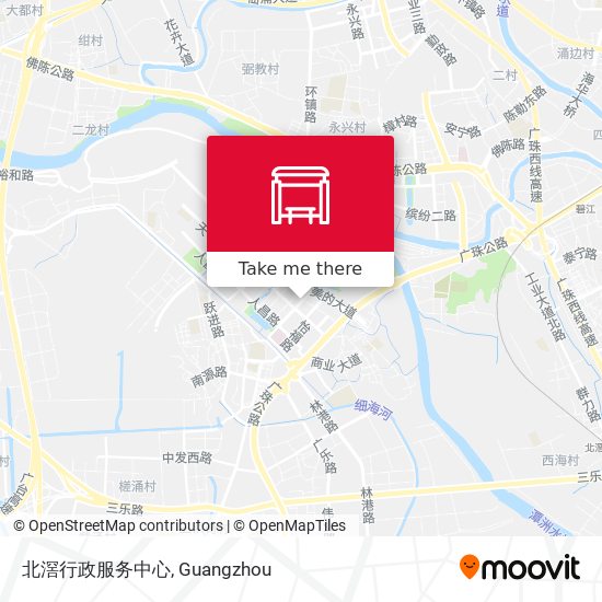 北滘行政服务中心 map