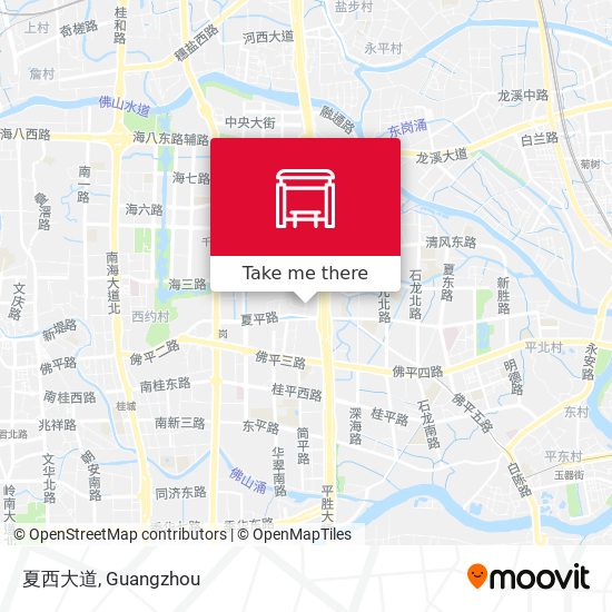 夏西大道 map