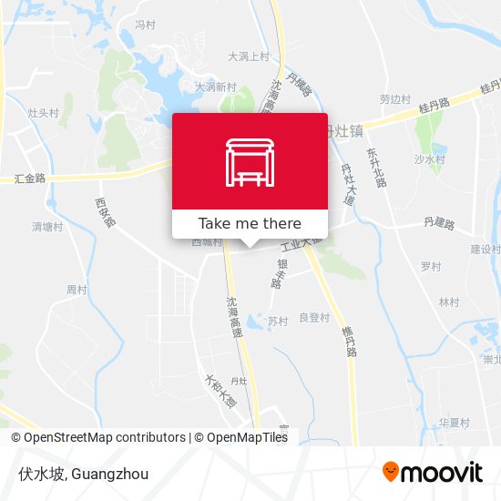 伏水坡 map