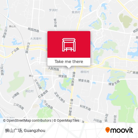 狮山广场 map