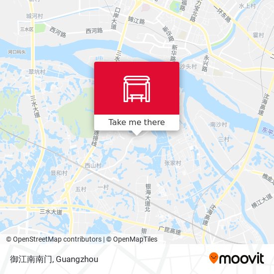 御江南南门 map