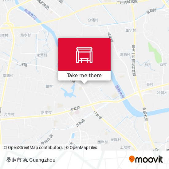 桑麻市场 map