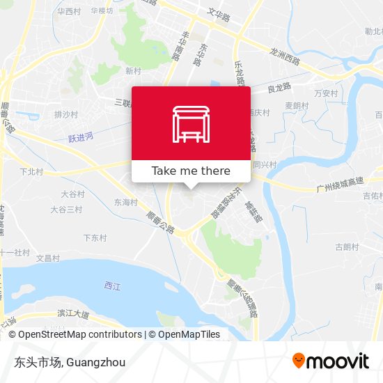 东头市场 map