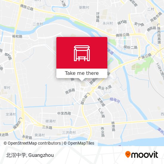 北滘中学 map
