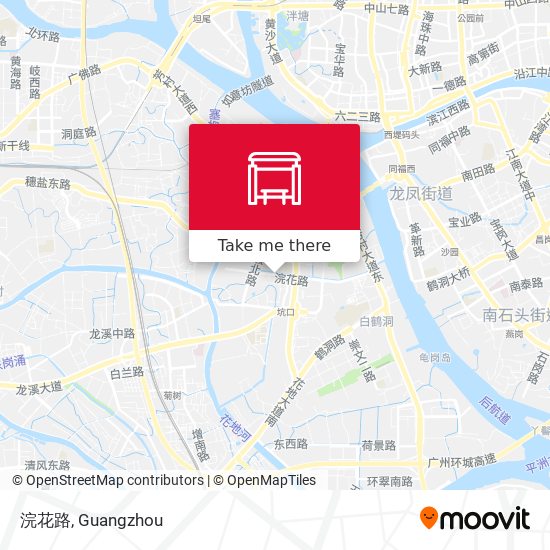 浣花路 map