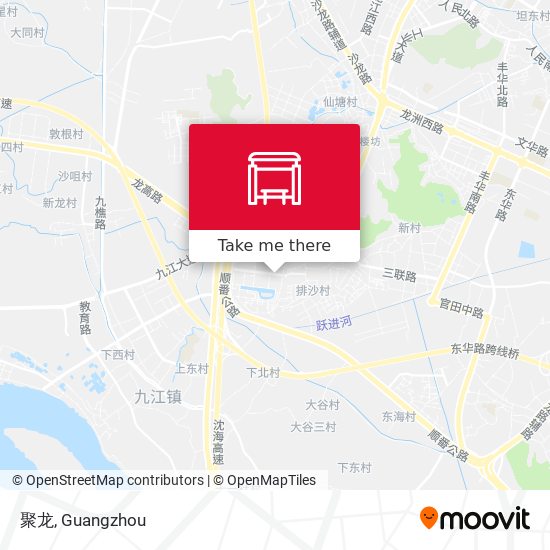聚龙 map