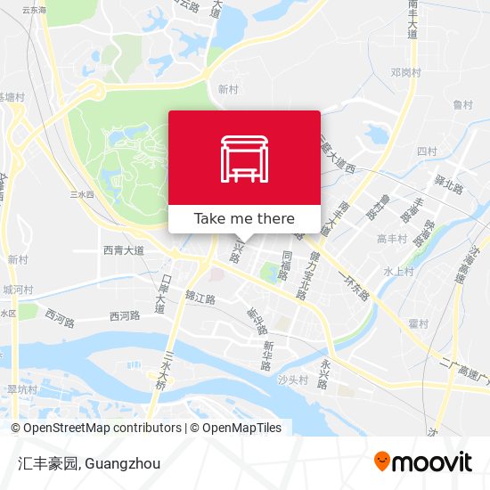 汇丰豪园 map