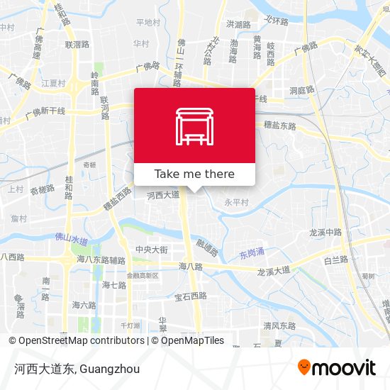 河西大道东 map