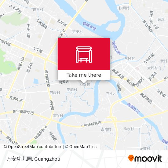 万安幼儿园 map