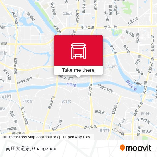 南庄大道东 map