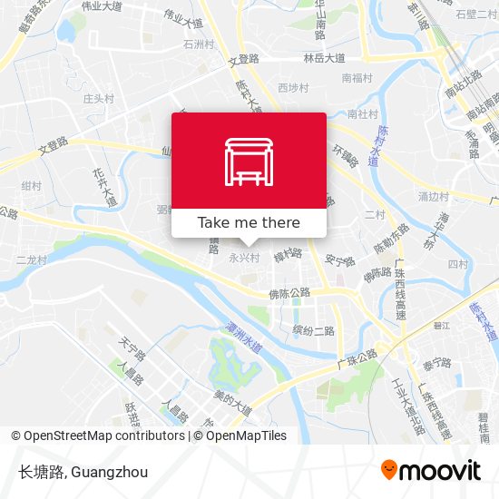 长塘路 map