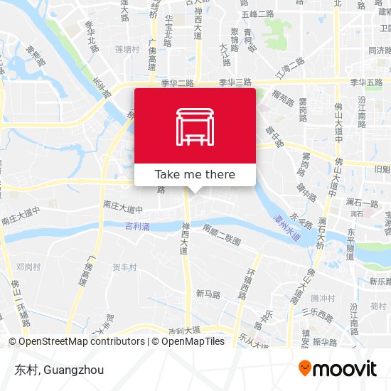 东村 map