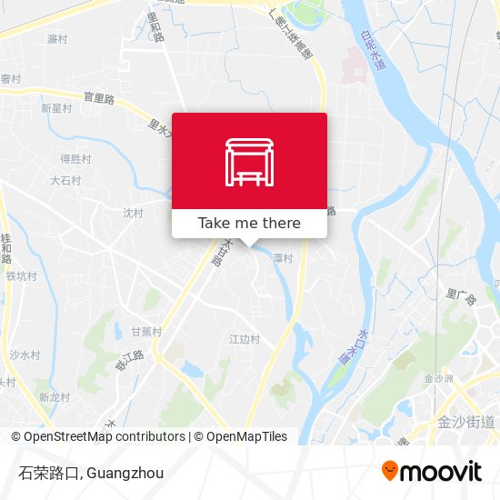 石荣路口 map