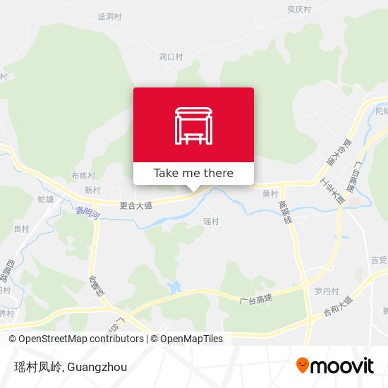 瑶村凤岭 map