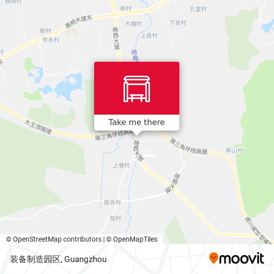 装备制造园区 map