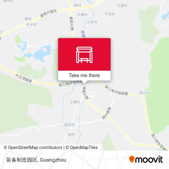 装备制造园区 map
