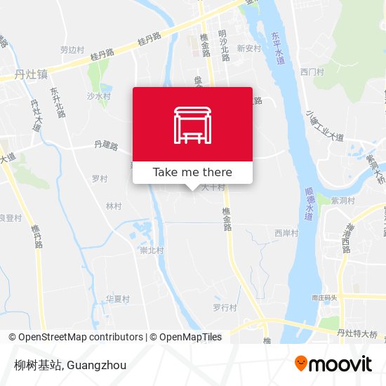 柳树基站 map