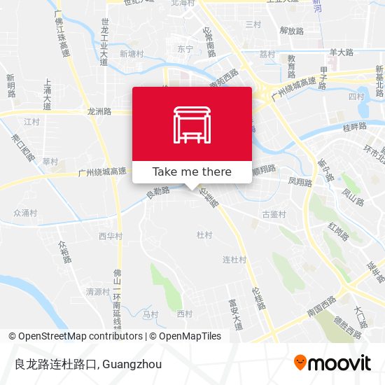 良龙路连杜路口 map