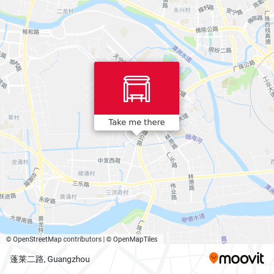 蓬莱二路 map