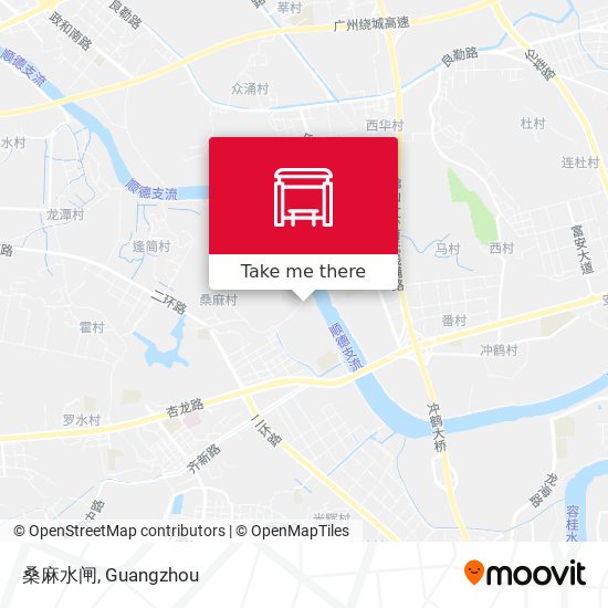 桑麻水闸 map