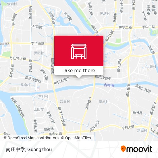 南庄中学 map